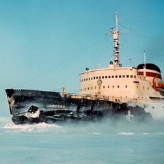 Der Eisbrecher Moskva