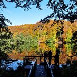Herthasee im Herbst