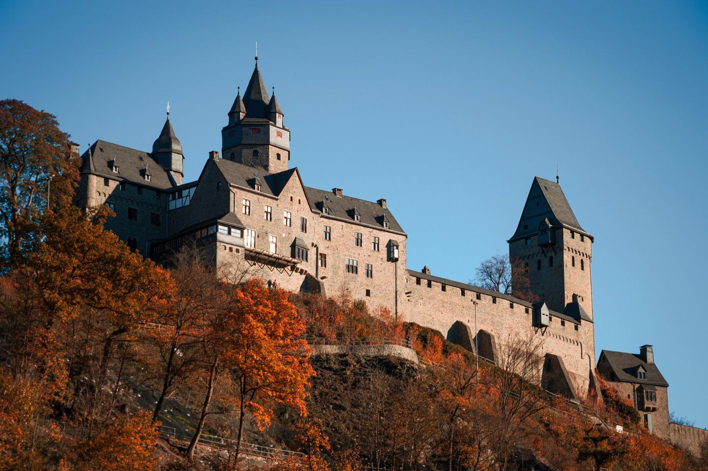 Burg Altena im Herbst