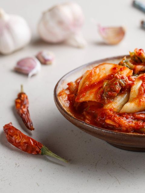 Kimchi in einer Schüssel
