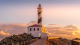 Favaritx Leuchtturm auf Menorca