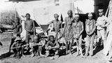Gefangene aus den Bevölkerungsgruppen der Herero und der Nama in Deutsch-Südwestafrika