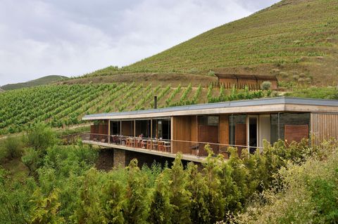 Blick auf das Casa do Rio im Douro-Tal, Portugal