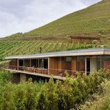Blick auf das Casa do Rio im Douro-Tal, Portugal