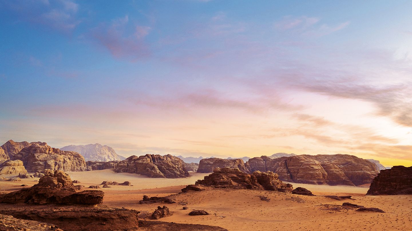 Jordaniens größtes Wadi Wadi Rum