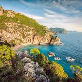 Yiali-Strand auf Korfu