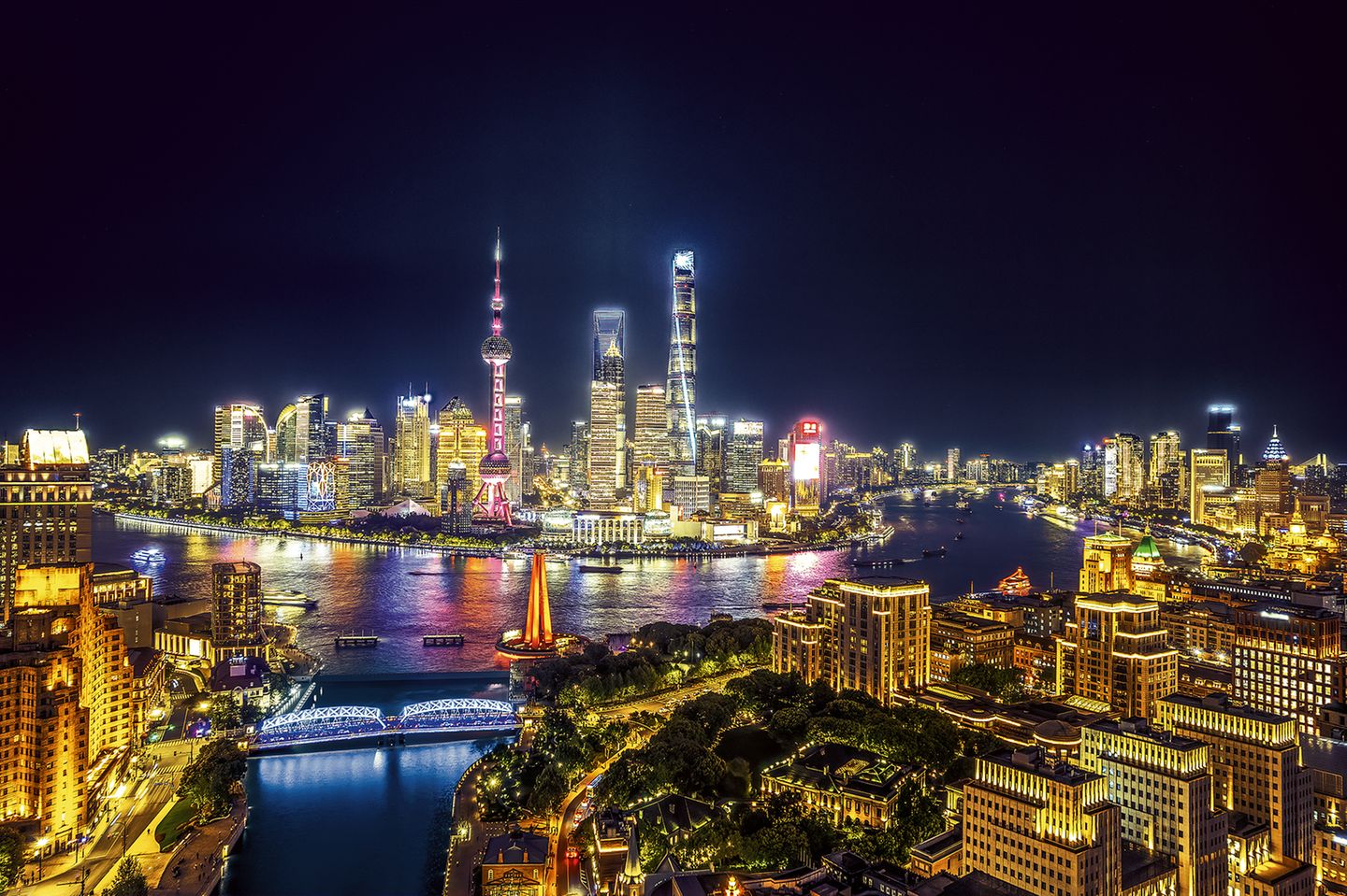 Shanghai bei Nacht Shanghai bei Nacht