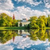 Musterschloss im Landschaftspark in Wörlitz