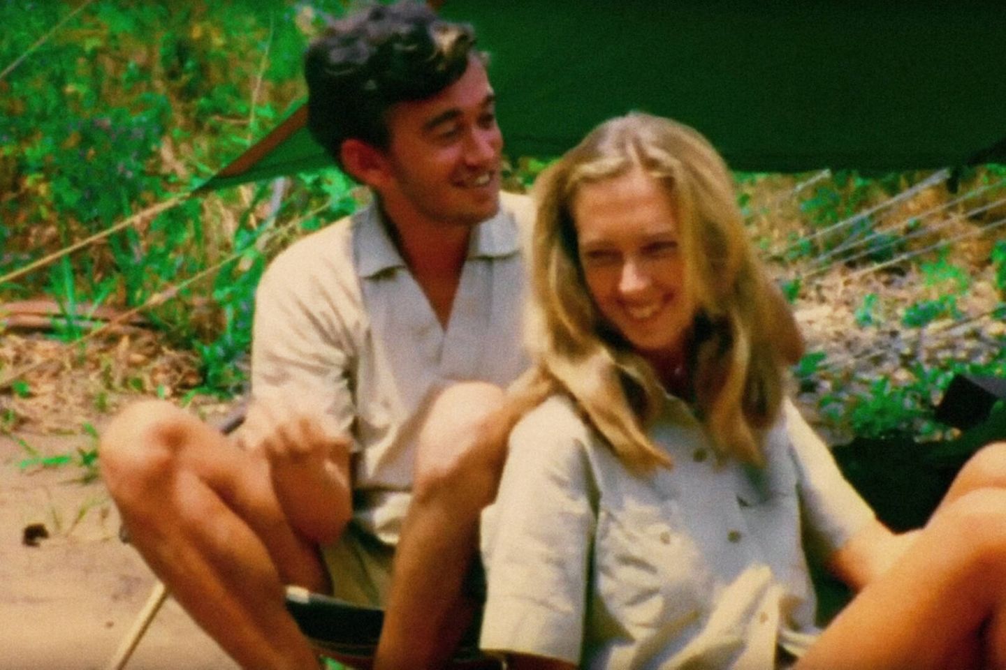Jane Goodall mit Ehemann Hugo van Lawick