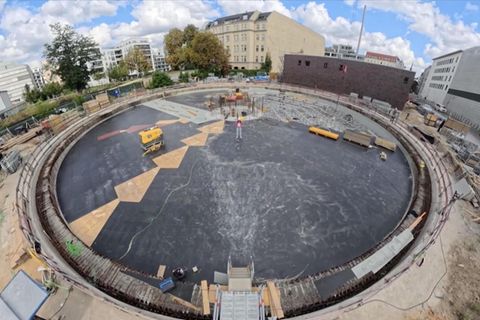 Klima Update: Berlin baut eine 30 Meter tiefe "Regentonne" gegen Extremwetter
