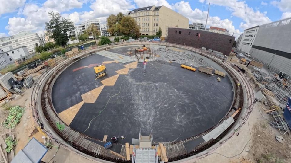 Klima Update: Berlin baut eine 30 Meter tiefe "Regentonne" gegen Extremwetter