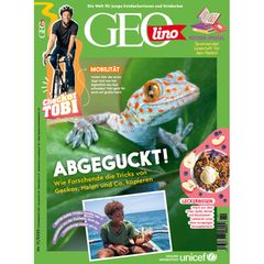 Cover GEOlino 11-2025: Gecko