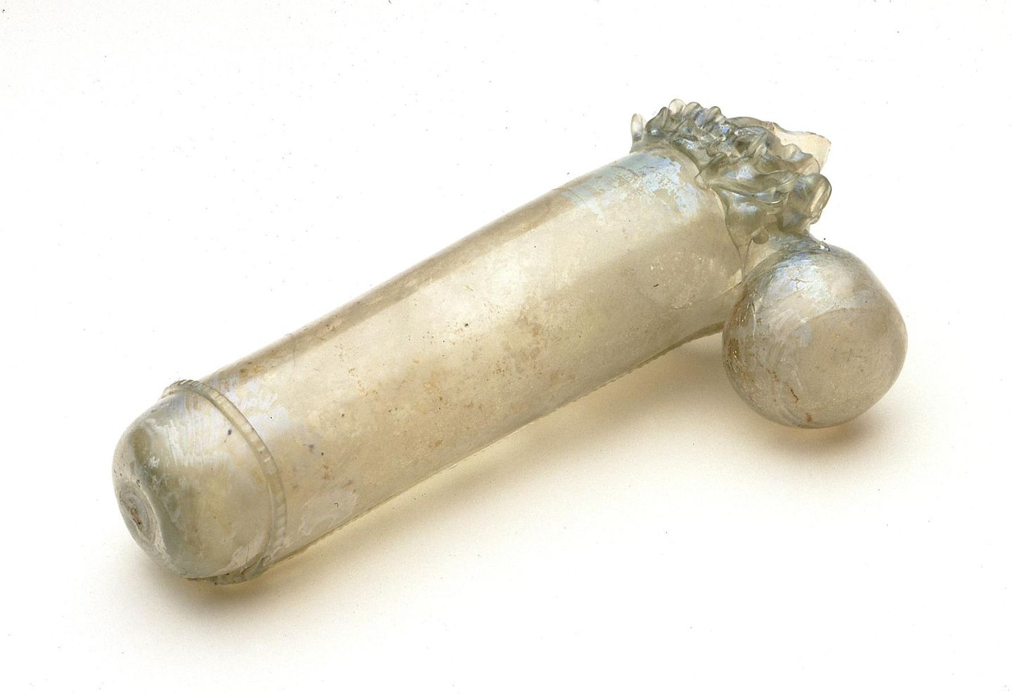 Der Phallus der Äbtissin Glas in Form eines Phallus