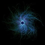 Aus iPSC gewonnene sensorische Neuronen, markiert zur Darstellung von Tubulin und Aktin