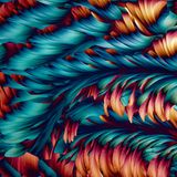 Kristallisation einer gemischten Lösung aus Alanin und Glutamin unter polarisiertem Licht