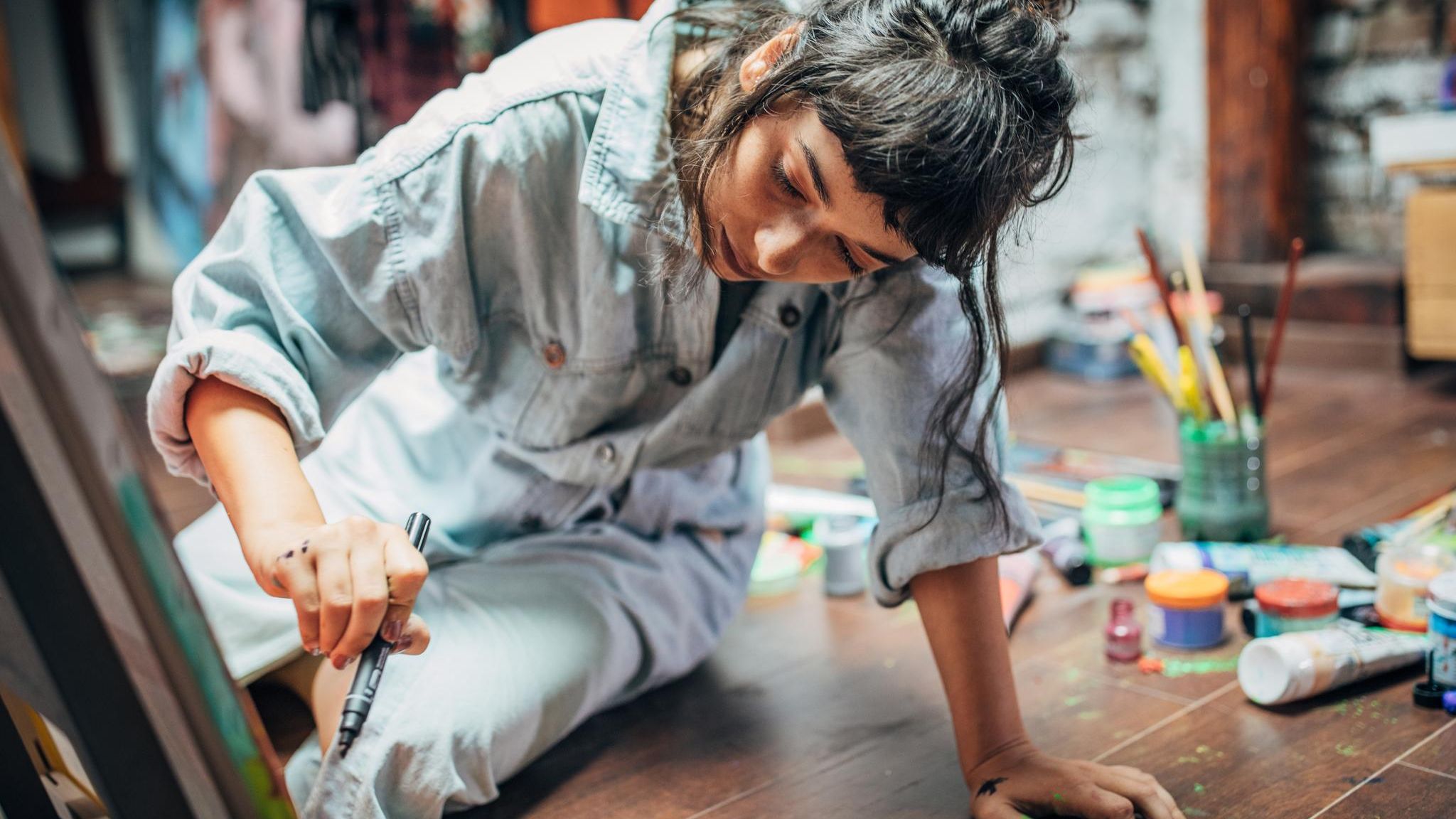 Vorbild England: Kunst vom Hausarzt: "Soziale Rezepte" sollen dem Wohlbefinden dienen – das kann ein Malkurs sein Kunst vom Hausarzt: "Soziale Rezepte" sollen dem Wohlbefinden dienen – das kann ein Malkurs sein