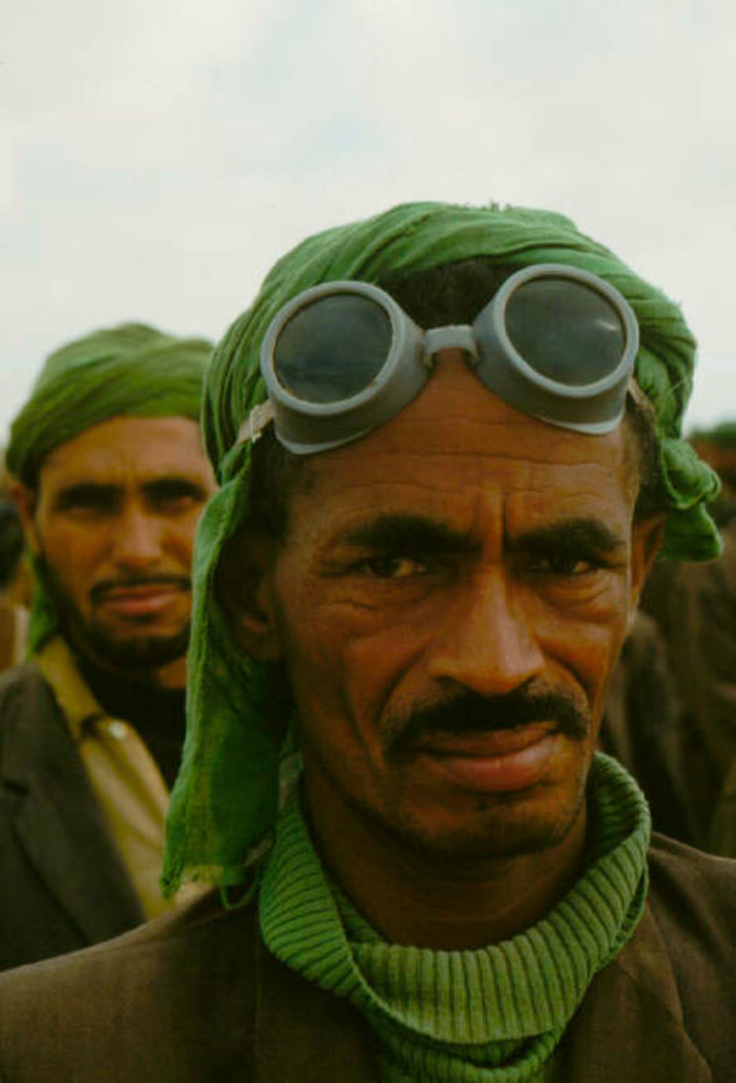 Männer mit grünem Turban