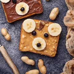 Erdnussbutterbrot