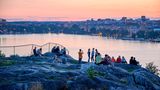 Ausblick vom Skinnarviksberget Skinnarviksberget in Stockholm