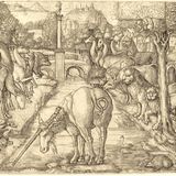 Das Einhorn reinigt das Wasser mit seinem Horn