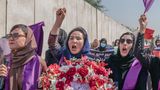 Frauen protestieren in Kabul