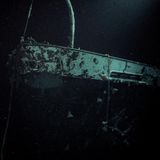 Ein Wrack auf dem Meeresgrund