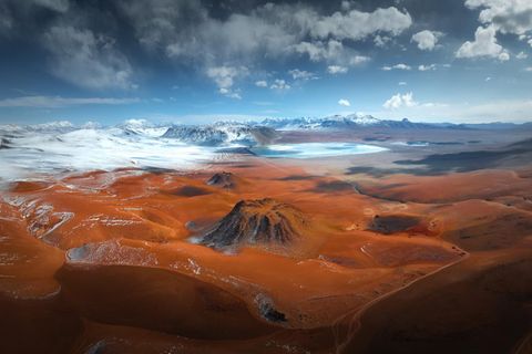 Schnee in der Wüste Amateur Winner_1    Amateur Photographer of the Year  First place Nature/Landscape category  Kevin Nyun, USA  My name is Kevin Nyun. I have been a hobbyist landscape photographer and an avid adventurer based in San Francisco, United States. I began my photography journey back in 2021 when a friend of mine sold me his Sony A6100 camera. Even before I owned a camera, I have always been inspired by nature and the moments that occurred within our environment such as the sea of fog in my local city, the burning skies during sunrises and sunsets, the alpine glow on top of the mountain peaks, or the Auroras dancing above the sky. Each of the surreal moments to me is like an escape from reality, and now I use photography to freeze time.  My Post Processing style is to have a natural feel but with a tad play with my imagination. I learned a lot from photographers like Daniel Kordan, Albert Dros, and Jose Riqueleme. As the years go on, I continue to develop my style.  Photography is also a great excuse to travel. From 2022 to present days, I have been traveling whenever I have time off of work both within the US and International. Sometimes I do feel I am late to the game where places I am barely exploring, other photographers have explored the area and the compositions have been shot gazillion times. Therefore, when I am on the field I do my best to find unique ways to portray my compositions, and now I am even researching places less traveled. At the end of the day my goal is always the same, chase where the conditions align and wherever the light shines.  www.kevinnyunphoto.com  IG @kevinnyunphoto  YouTube @kevinnyunphoto