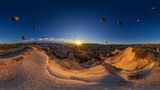 Traumfahrt Special VR Winner, No. 3; Hot air balloons in Cappadocia at sunrise Cappadocia, Turkey