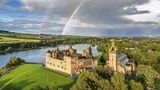 Regenbogen über den Linlithgow Palast