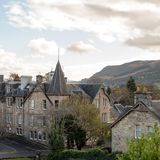 Pitlochry in Perthshire, Schottland