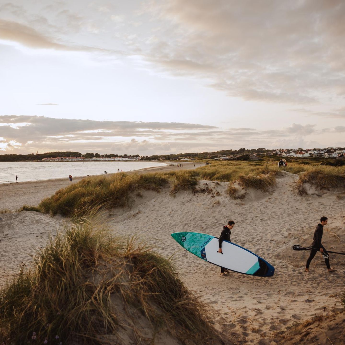Surfer in Schweden