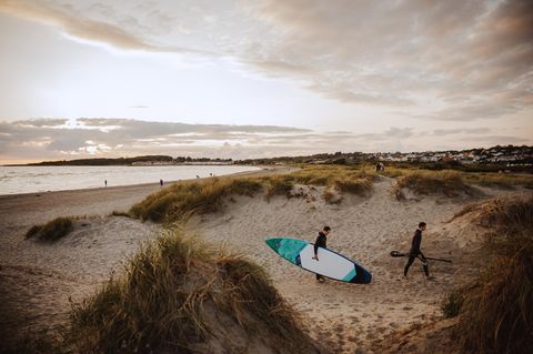 Surfer in Schweden