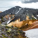 Berg Bláhnúkur auf Island