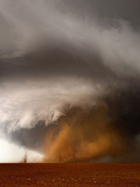 Ein Tornado in Texas