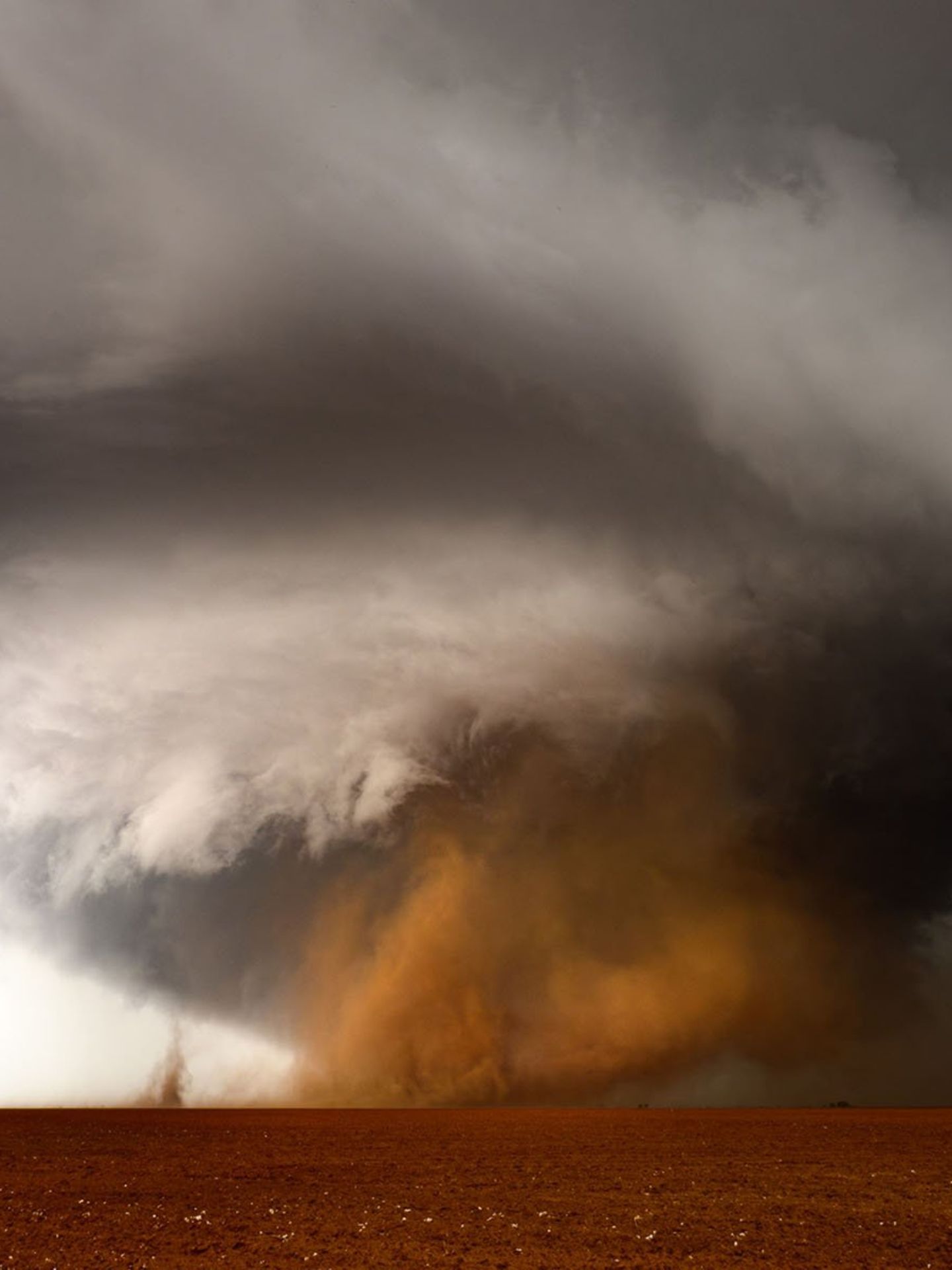 Ein Tornado in Texas