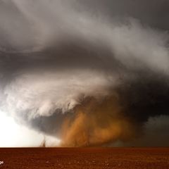 Ein Tornado in Texas