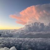 Aufziehende Gewitterwolken