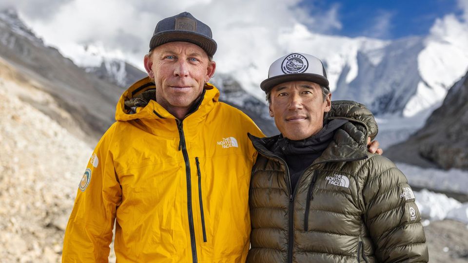 Zum Team von Bergsteiger Jim Morrison (links) gehörte Filmemacher Jimmy Chin, der selbst einige Kletterrekorde hält