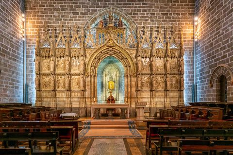 Die Kapelle mit dem heiligen Kelch in Valencia