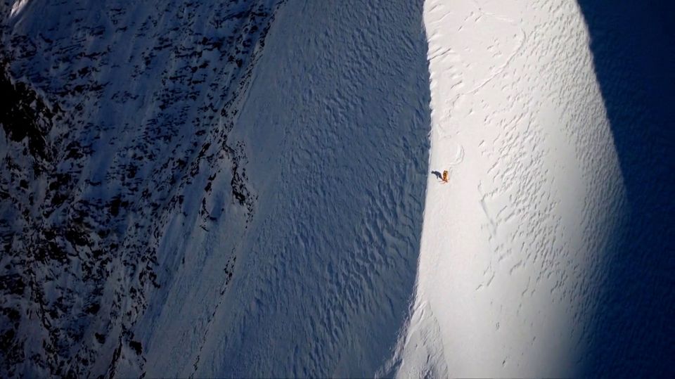 Jim Morrison ist der erste Mensch, der es die Nordwand des Mount Everest auf Skiern hinuntergeschafft hat