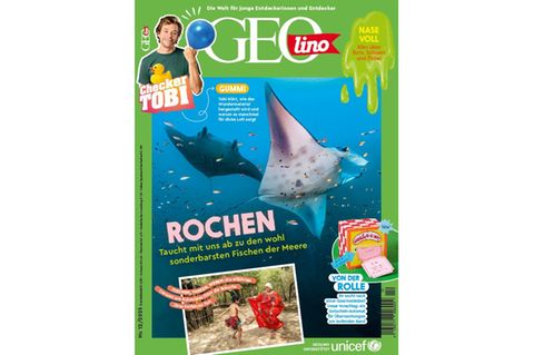 Cover GEOlino 12/2025: Rochen