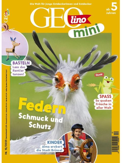 GEOlino Mini 12/2025: Federn
