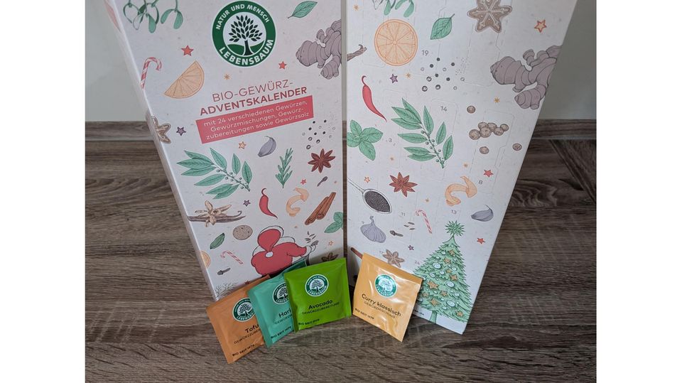 Gewürz-Adventskalender Lebensbaum