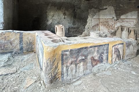 Theke einer Garküche