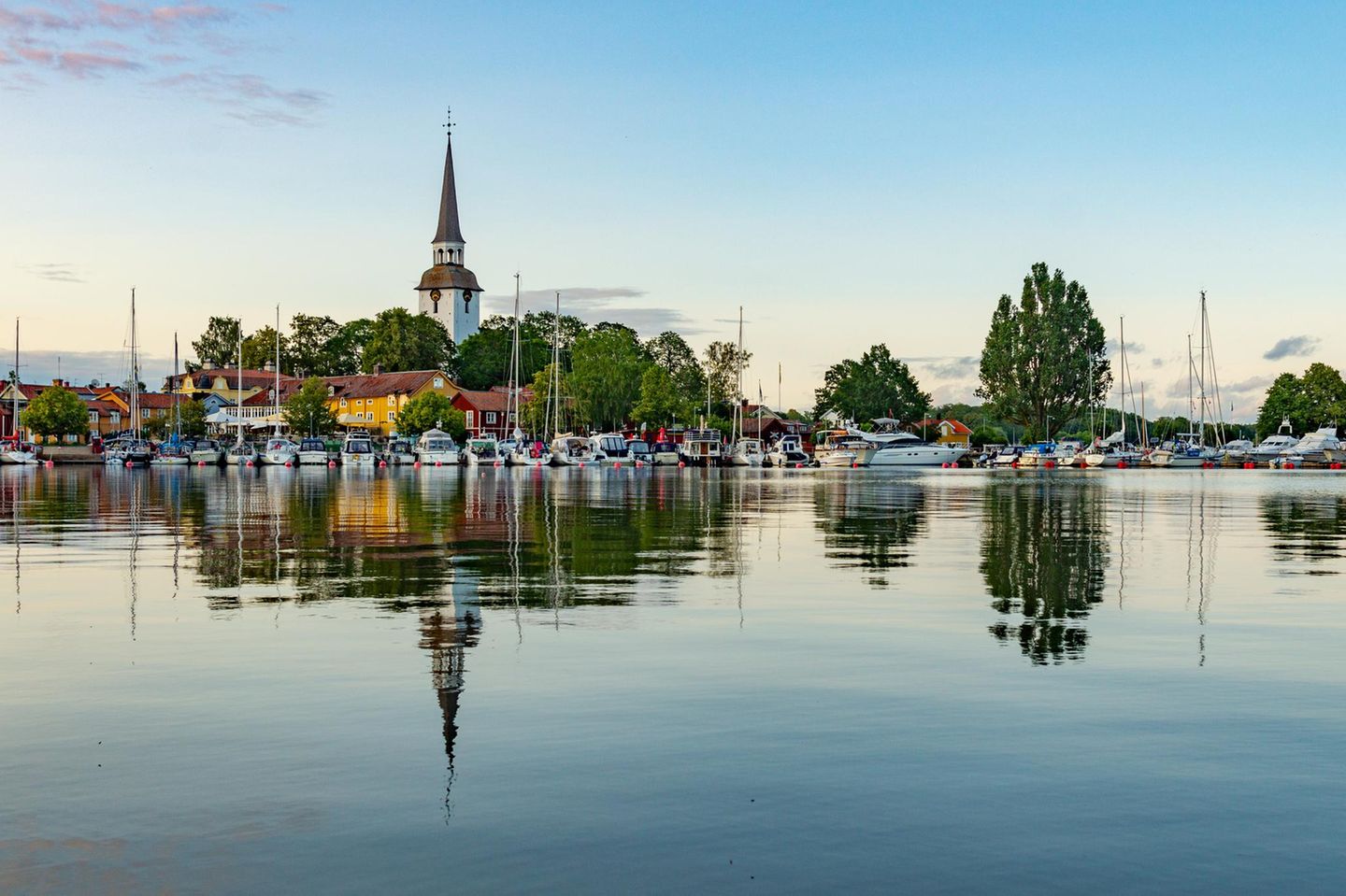 Mariefried vom Wasser aus gesehen
