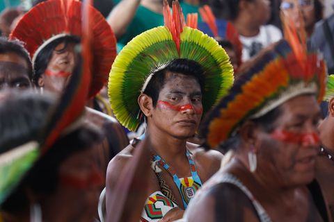 "Gipfel des Volkes": Mehr als 1200 Umwelt-, Klimaorganisationen und Netzwerke aus Brasilien und dem Ausland kommen beim People's Summit an der Guajara-Bucht in Belém zusammen