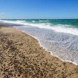 Beach with Rough Sea, Klitmøller, Klittmoller, North Jutland, Denmark