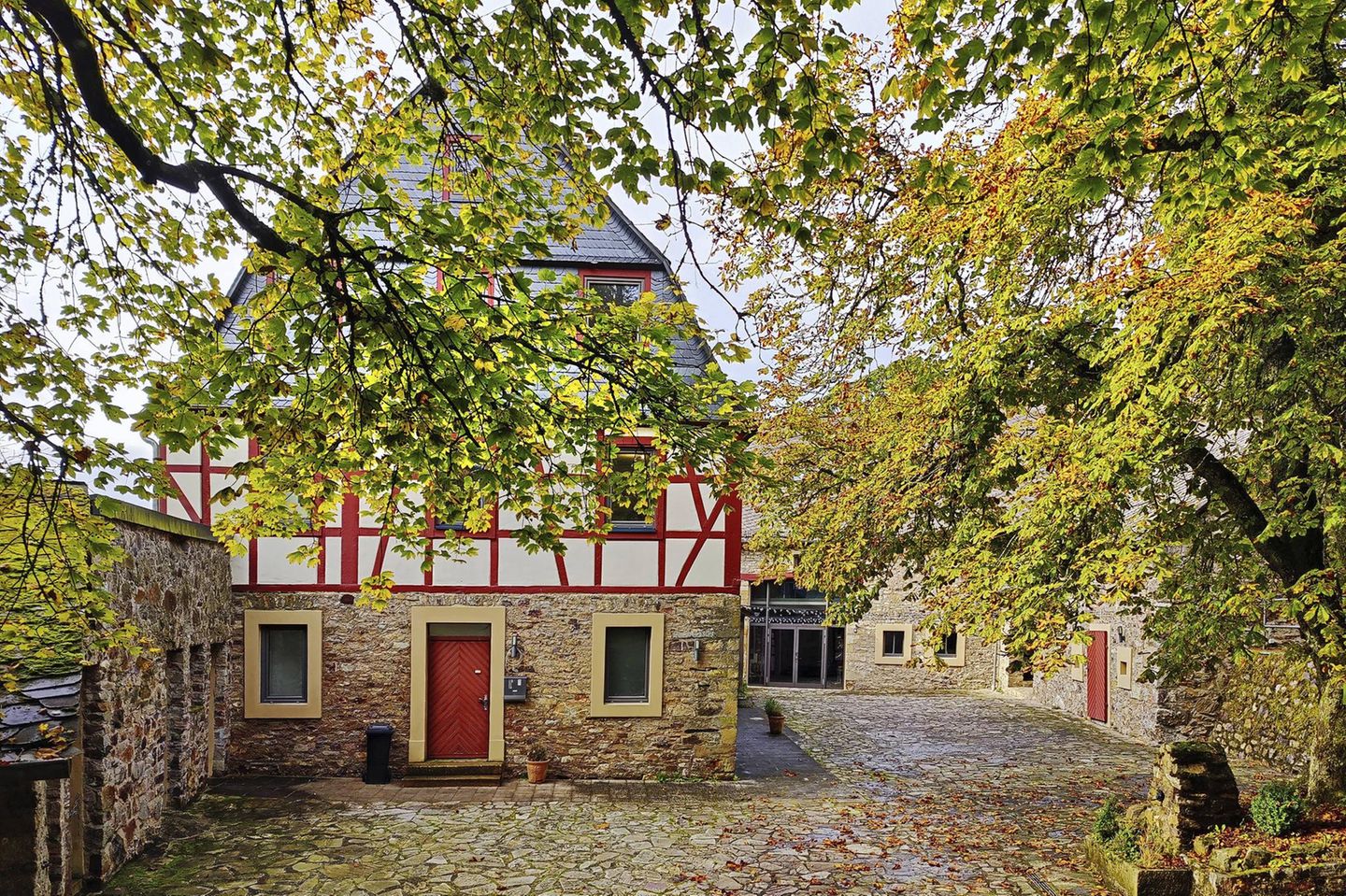 Geschichte umgeben von Wildnis: Die Ruine der Wildenburg liegt inmitten einer beeindruckenden Felsenlandschaft. Sie ist ein idealer Ausgangspunkt für malerische Wanderungen oder geführte Touren zu den kleinen Felsenmeeren, den Rosselhalden, für die der Park bekannt ist. Wer Tiere hautnah erleben möchte, besucht das angrenzende Wildfreigehege. Besonders lohnend ist eine geführte Rangertour von der Wildenburg bis zur Mörschieder Burr, die als eine der landschaftlich schönsten Routen im Nationalpark gilt. Alte Wälder, keltische Relikte, die markanten Quarzitfelsen und ein sagenumwobener Hexentanzplatz machen diese Strecke zu einem abwechslungsreichen Natur- und Kulturerlebnis.  