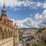 Historische Altstadt von Amarante in Portugal