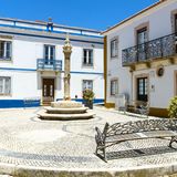 Largo do Pelourinho Platz in Ericeira in Lissabon